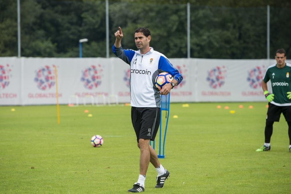 Entrenamiento del Oviedo