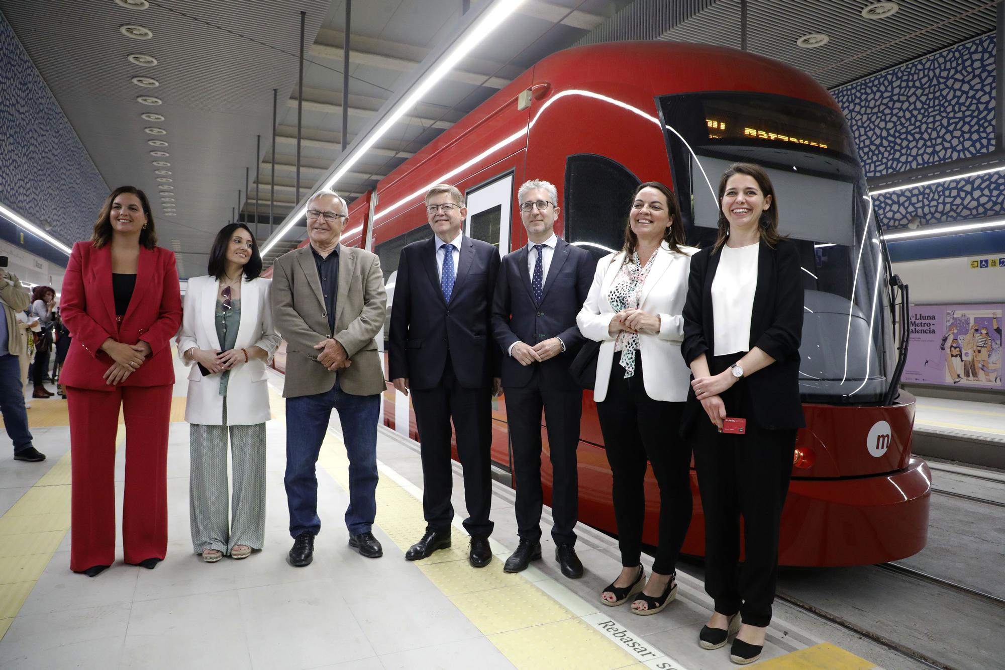 L10, la nueva línea de metro entre el centro y Natzaret, entra en funcionamiento