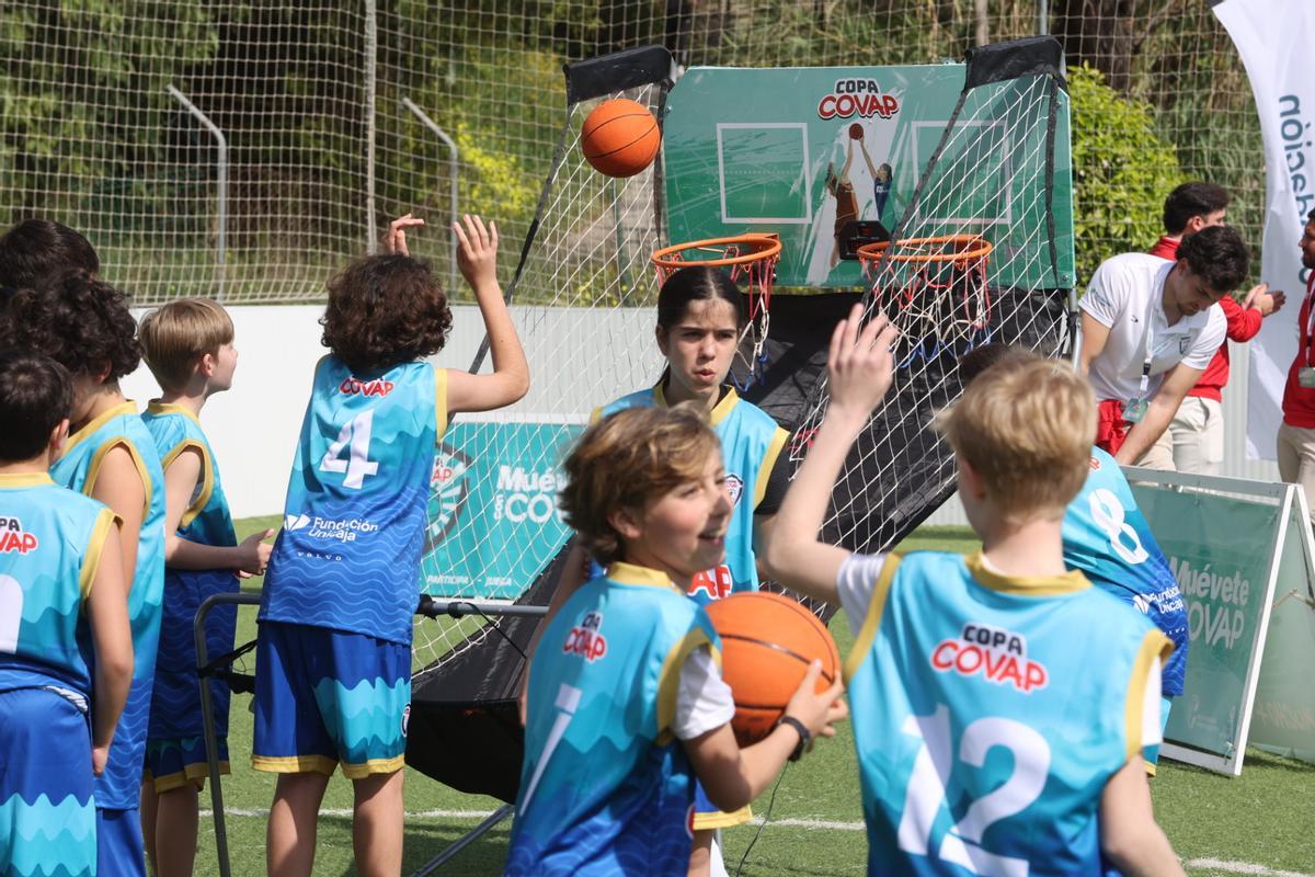 Espacio de ocio ‘Muévete con COVAP’ en la 13ª Copa COVAP San Juan de Aznalfarache.