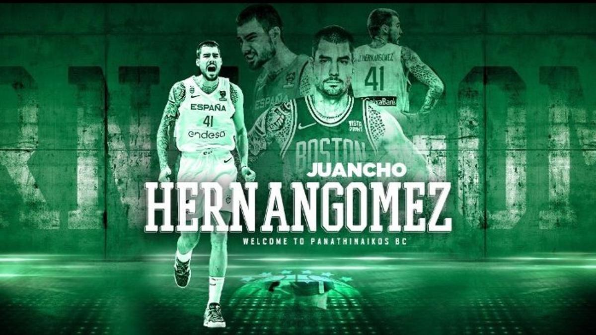 Juancho Hernangómez ficha por el Panathinaikos