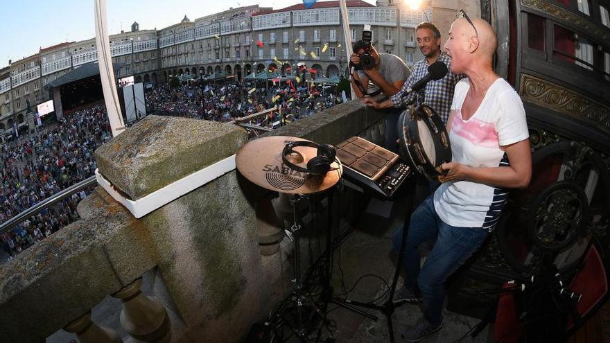 Mercedes Peón, pregonera de las Fiestas María Pita A Coruña 2018