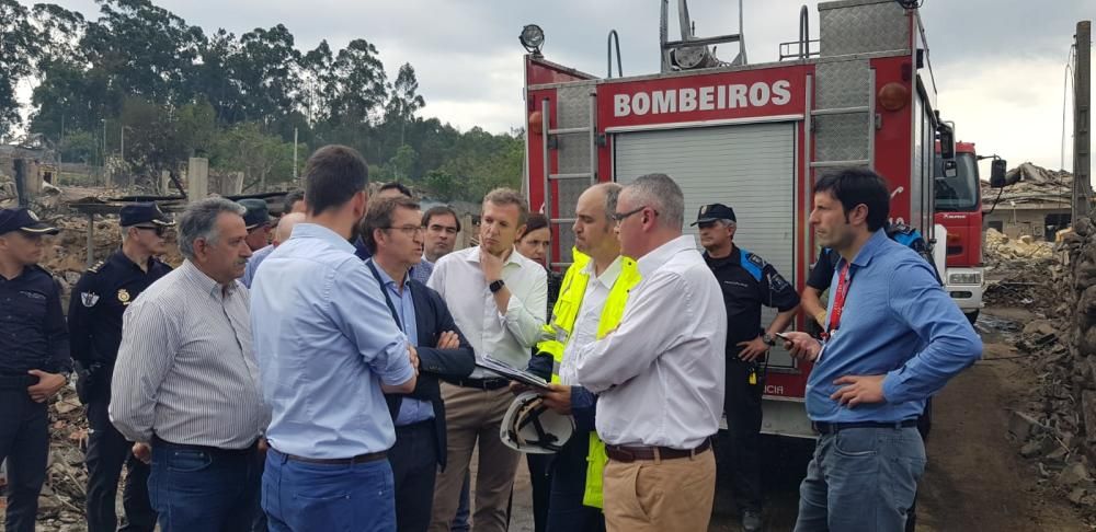 Explosión en Tui, Pontevedra | Así amanece la zona