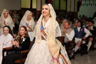 Ofrenda fallera en el Cottolengo del Padre Alegre