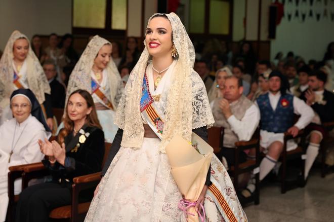 Ofrenda fallera en el Cottolengo del Padre Alegre