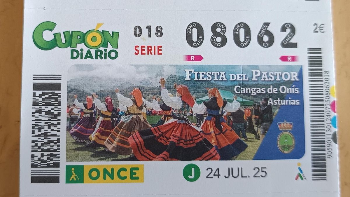 El cupón del próximo 24 de julio.