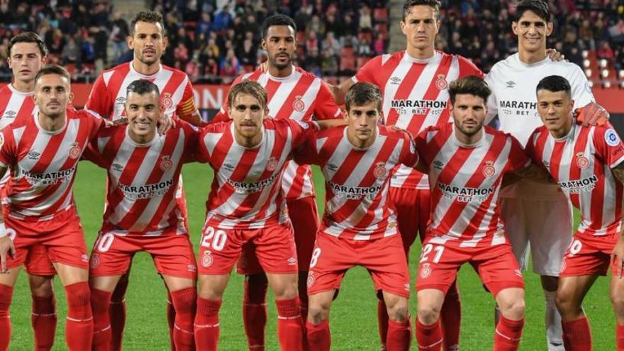 El Girona manté el coixí de set punts sobre el descens