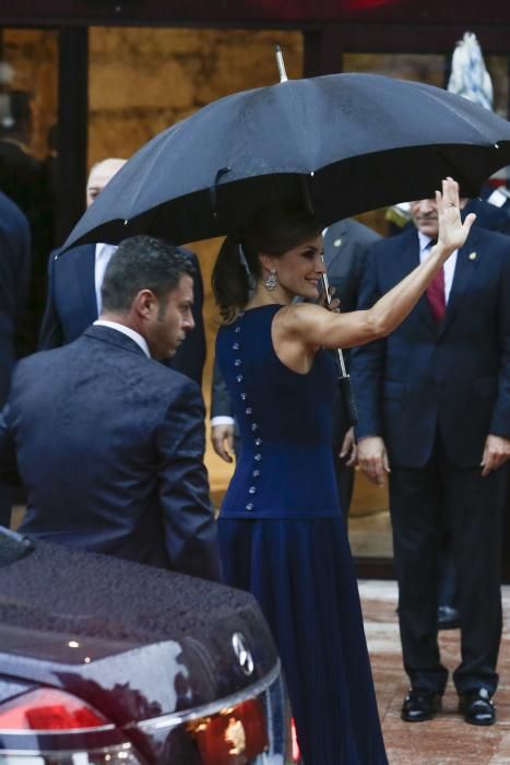 Los Reyes asisten al concierto de la Fundación Princesa de Asturias en el Auditorio Príncipe Felipe