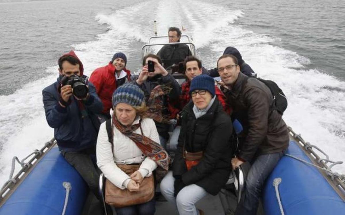Los principales blogueros de turismo de España recorren los rincones de Arousa