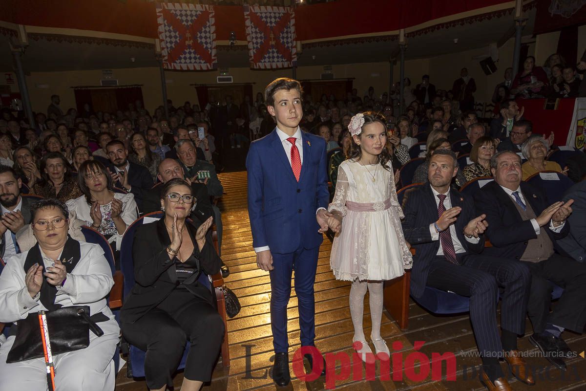 Gala Festera en Caravaca (presentación de Reyes Cristianos e Infantes de Castilla)