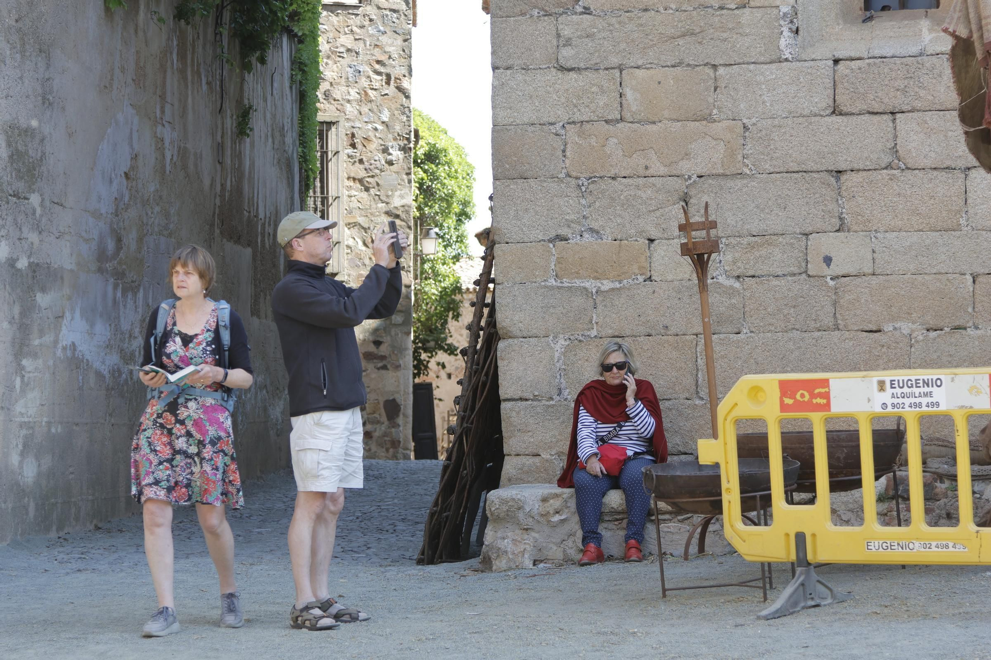 La Fuente de los Leones vuelve a Cáceres