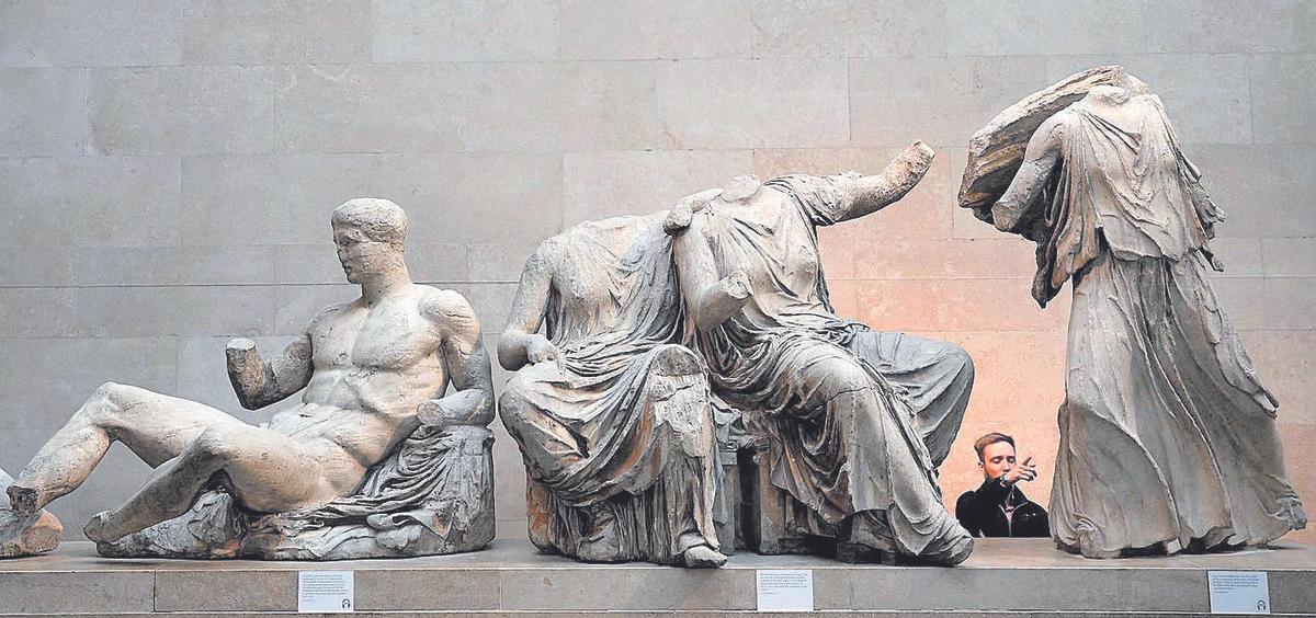 El Partenón, en el British Museum.