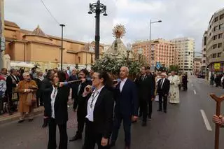 Galería de imágenes: La Virgen del Lledó en la parroquia de San Vicente