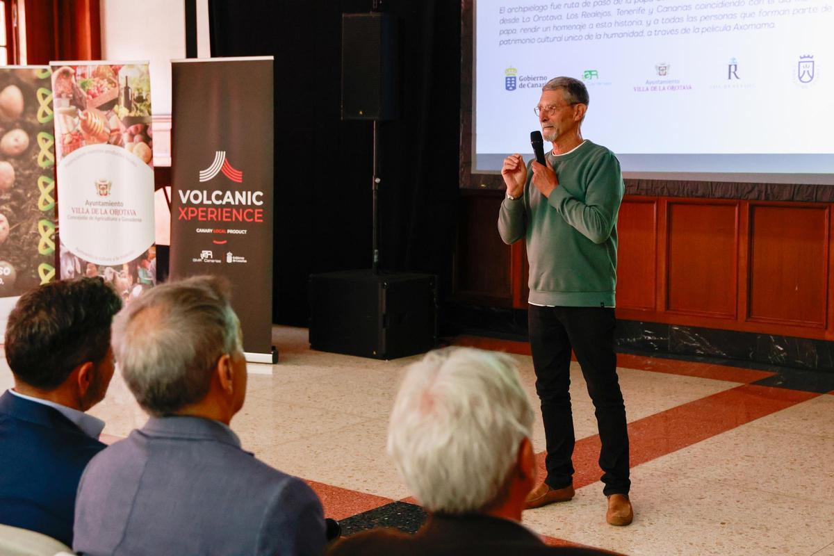 Jean Louis Gonterre, durante su intervención.