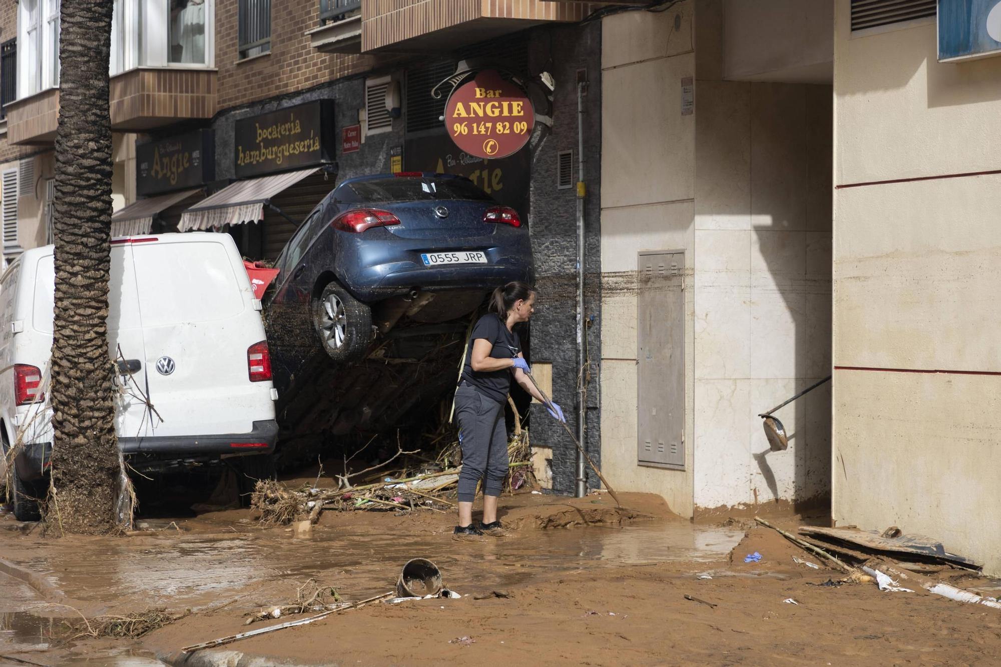 La devastación en Paiporta tras la catástrofe