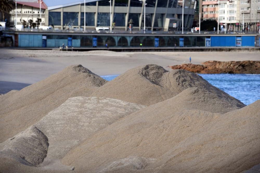 A Coruña activa la alerta por temporal