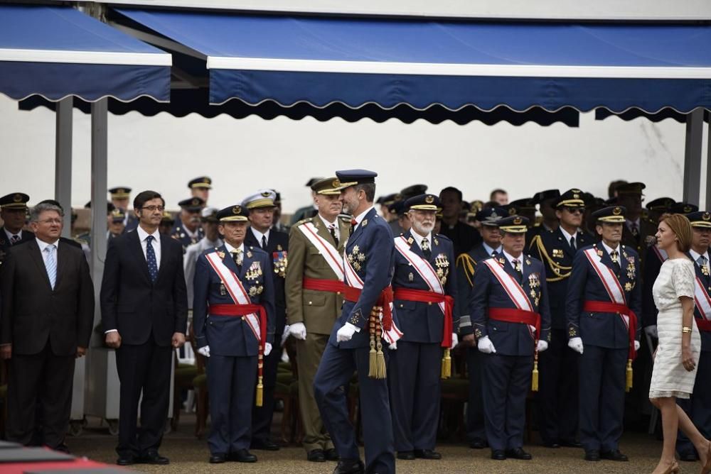 El Rey Felipe VI entrega los tradicionales despachos en San Javier