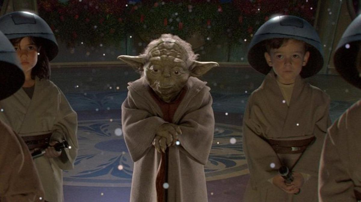 Una seqüència de ’Star wars. Episodi 2. L’atac dels clons’ Una seqüència de ’Star wars. Episodi 2. L’atac dels clons’
