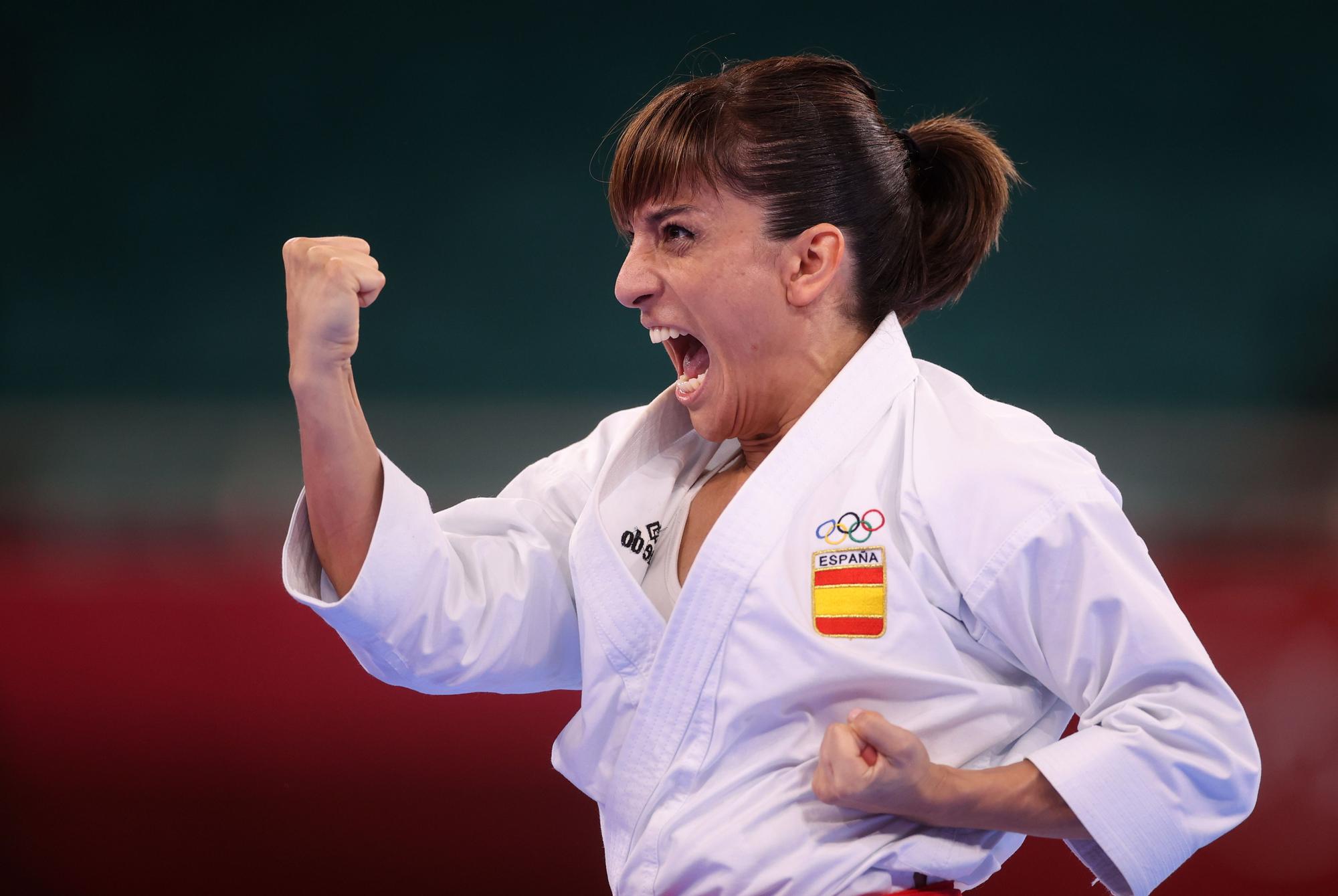 Sandra Sánchez, medalla de oro en kárate en Tokio 2020