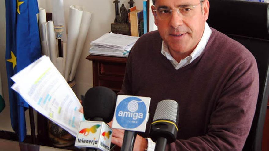 José Alberto Armijo, alcalde de Nerja.