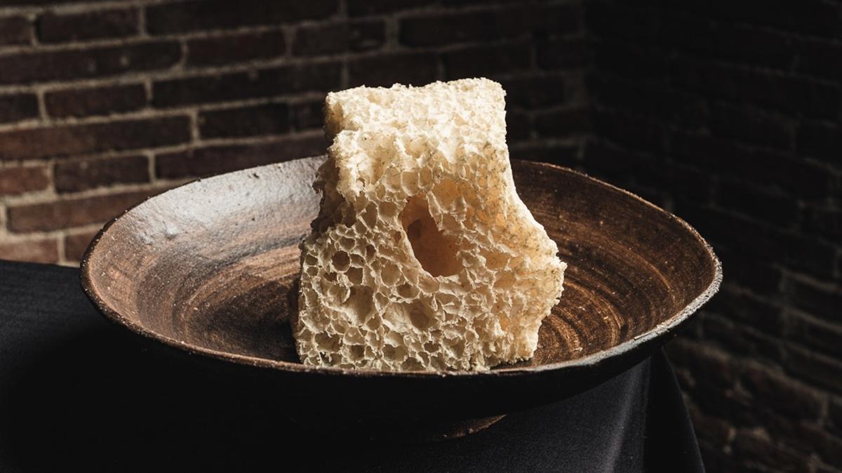 La 'intxaursaltsa' al estilo de David García, un postre superlativo.