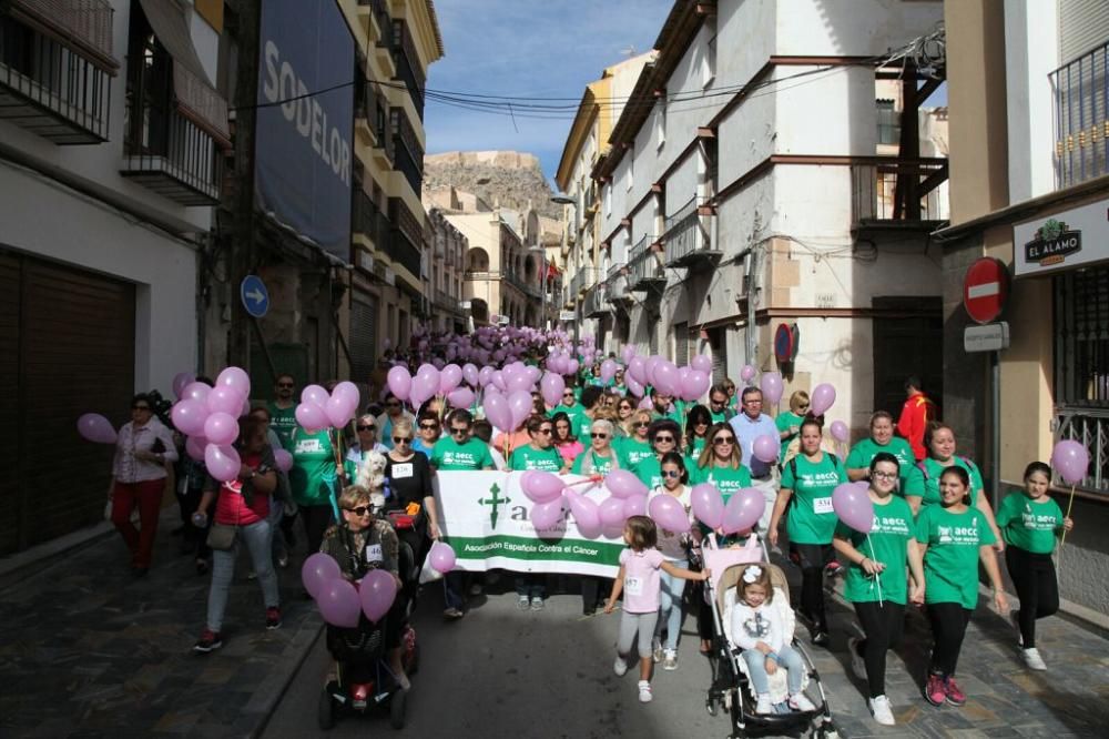Marcha por la AECC en Lorca
