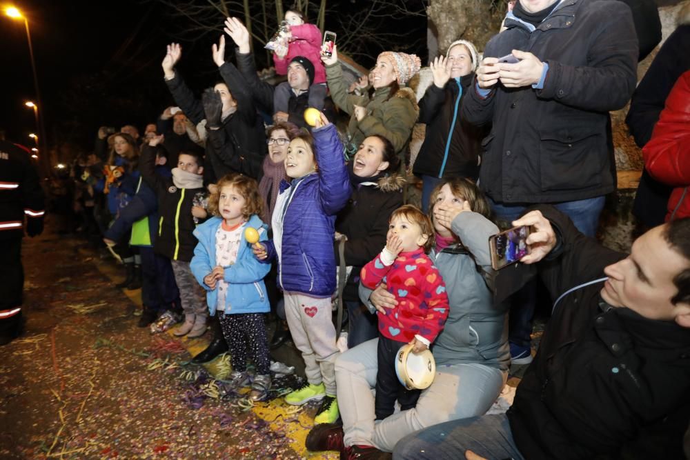 Cabalgata de Reyes 2019 en Gijón