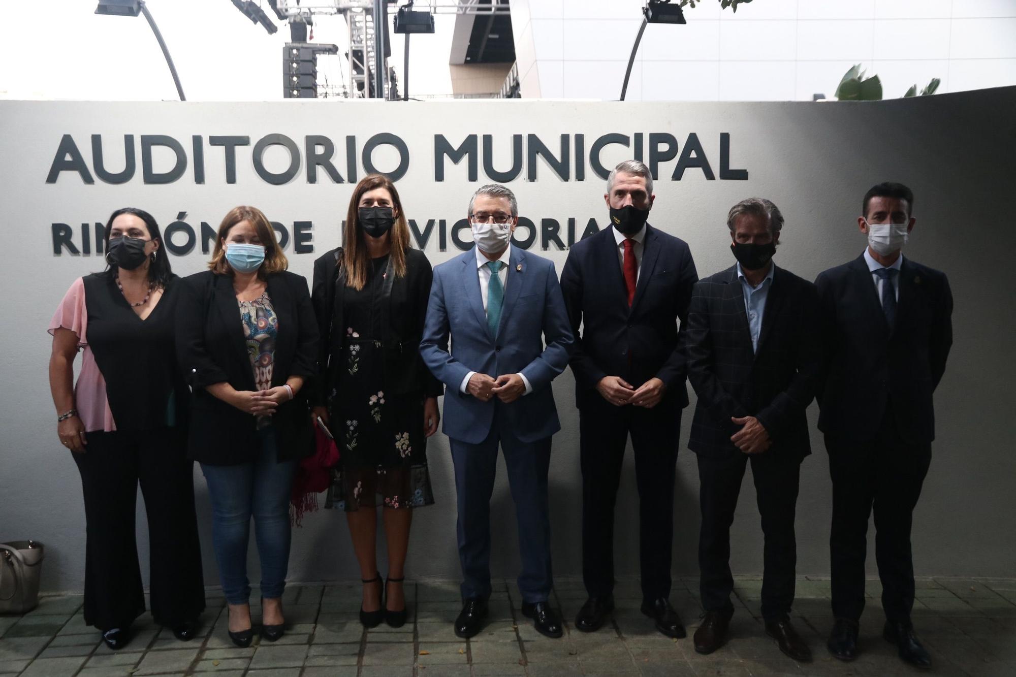 Inauguración del nuevo auditorio de Rincón de la Victoria