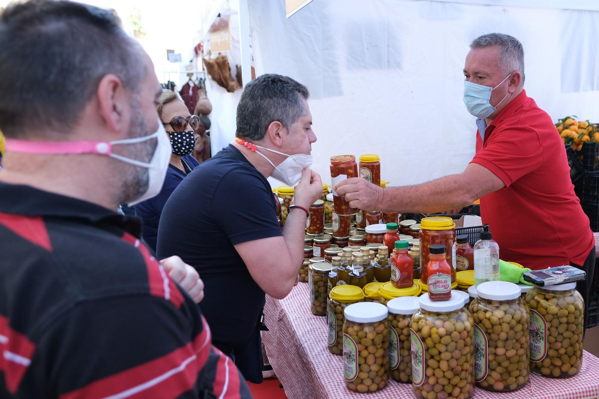 Feria de Navidad en el paseo de Las Canteras (19/12/2021)