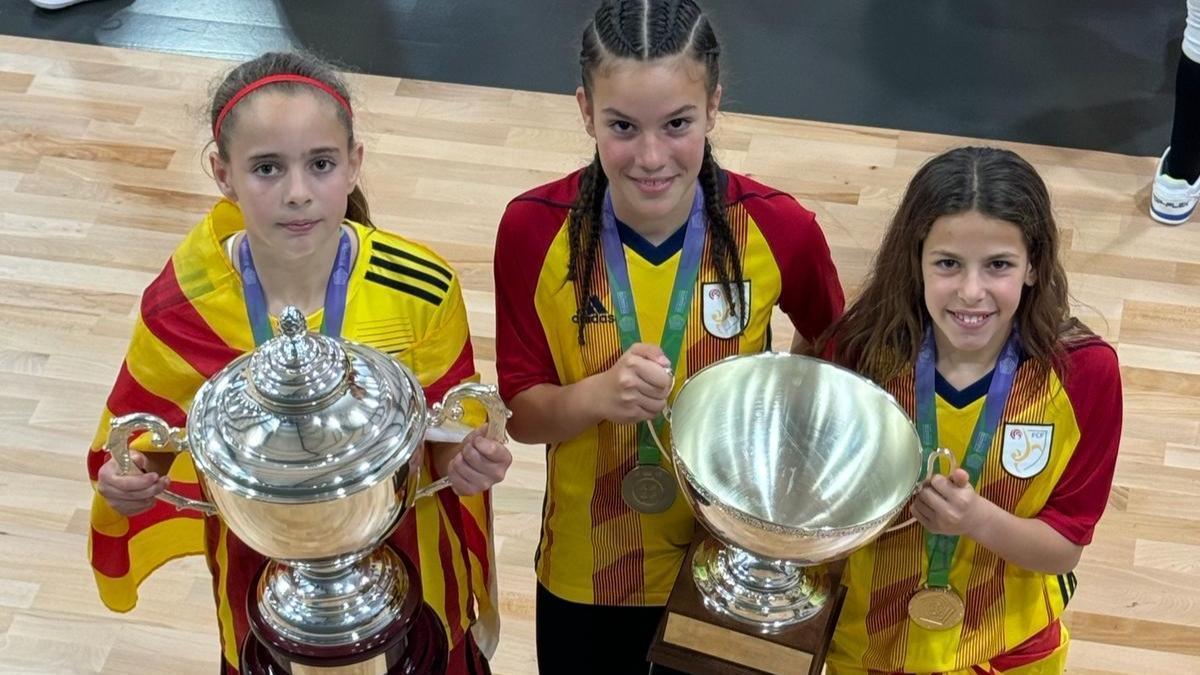 Maria Gonfaus Gómez, Daniella Vilet Portugal i Laia Verdaguer Fernàndez