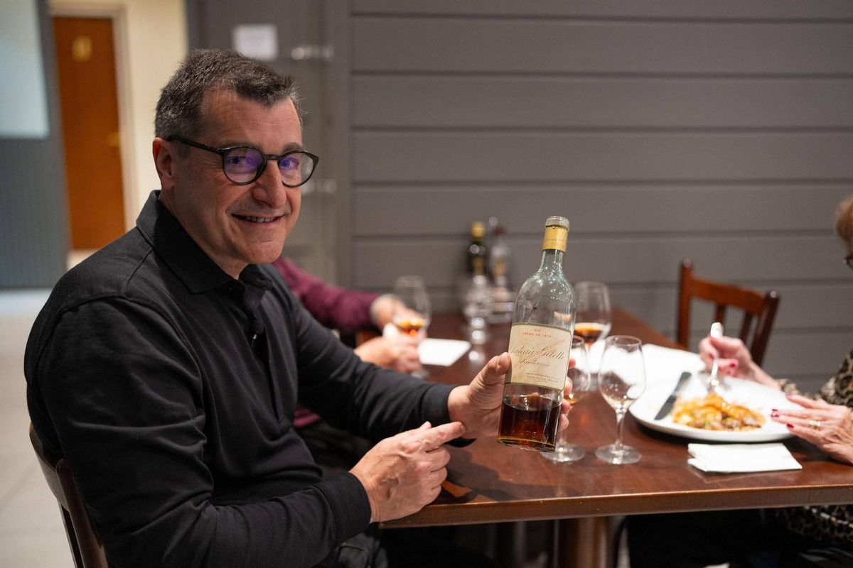 Josep Roca, al menjador del restaurant Can Roca.