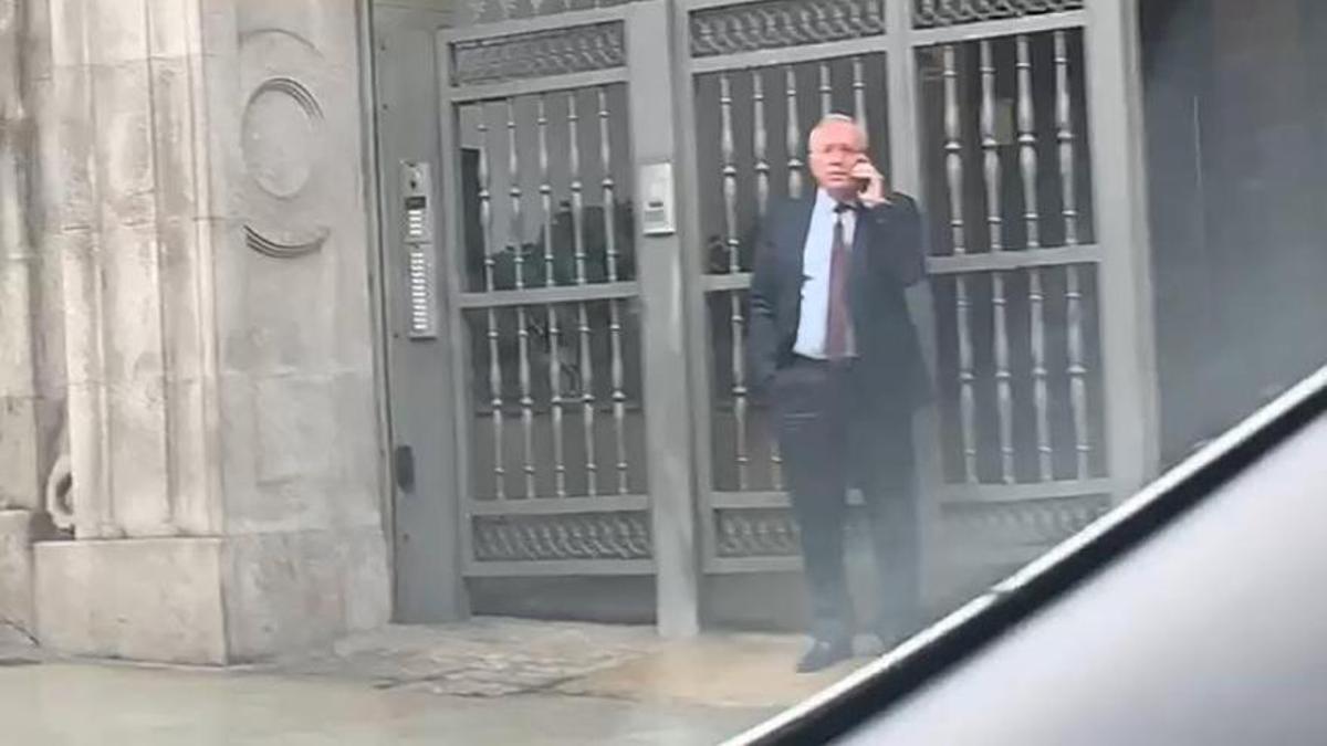 Fernández de Sousa semanas antes de su entrada en prisión.