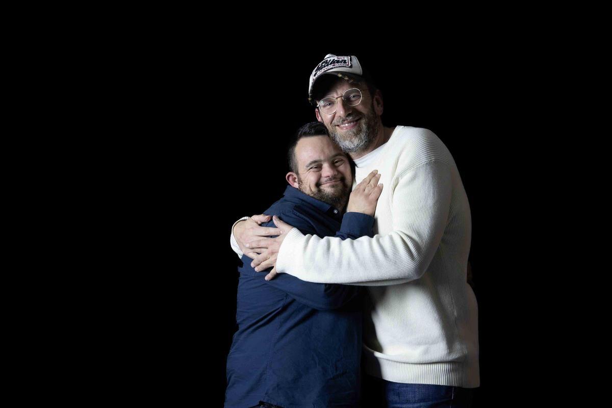 Salva Monleón y Paco Moya. Director y actor del cortometraje “Mamá, quero ser libre”