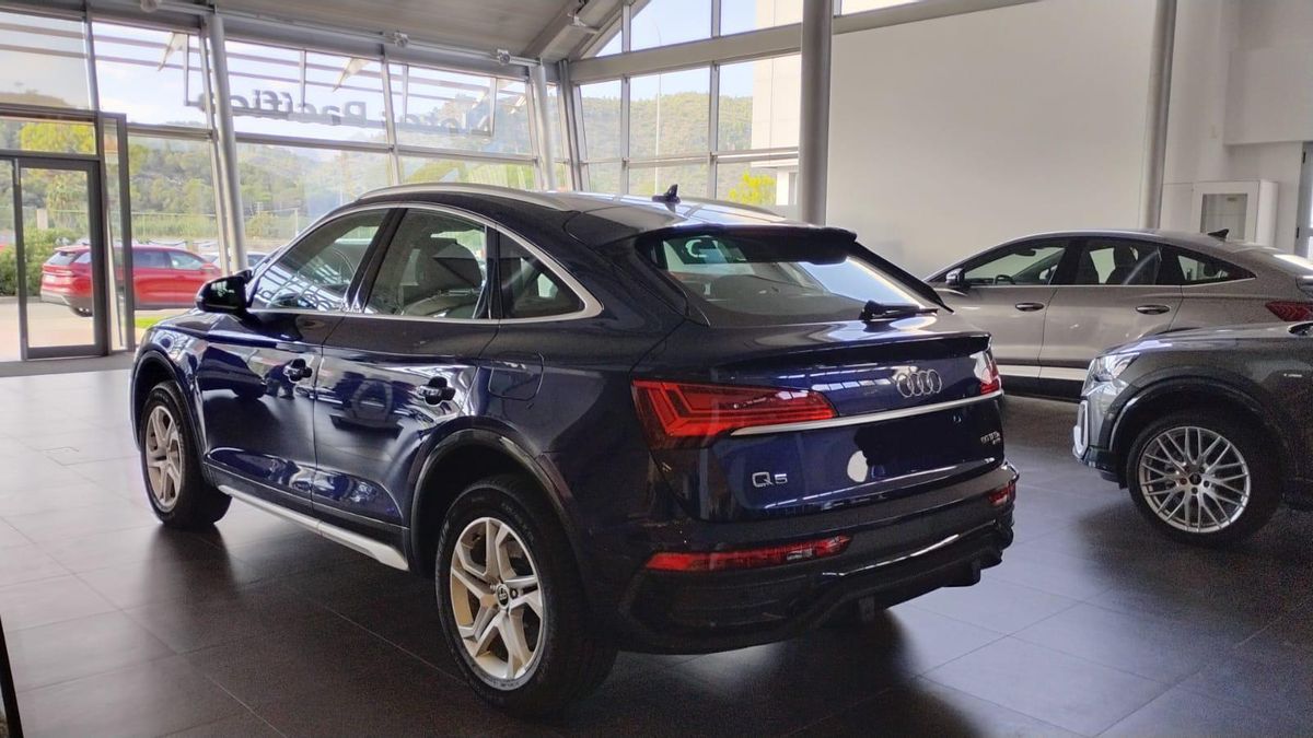 El espectacular Audi Q5 en la exposición.