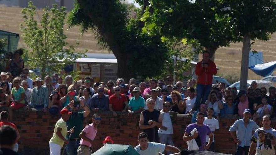 Espantes de Fuentesaúco en las últimas fiestas.