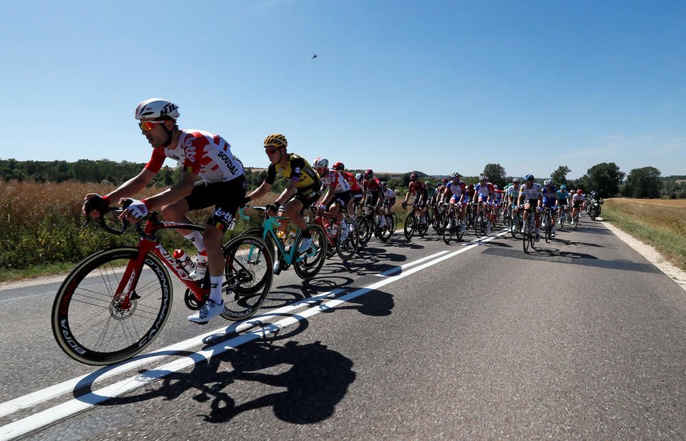 Tour de Francia: La cuarta etapa, en imágenes.