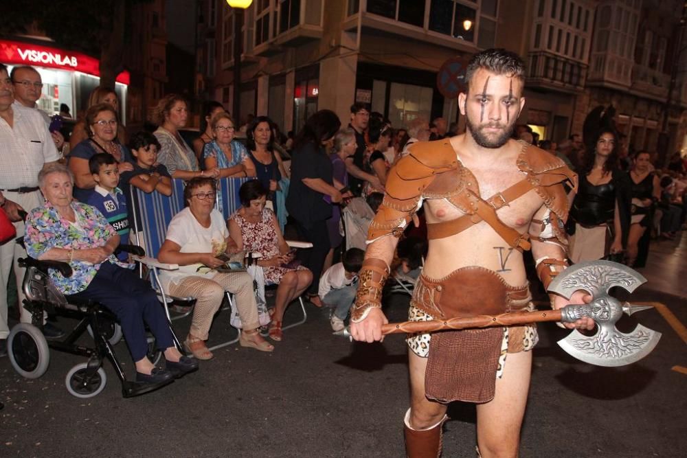 Desfile general de Carthagineses y Romanos