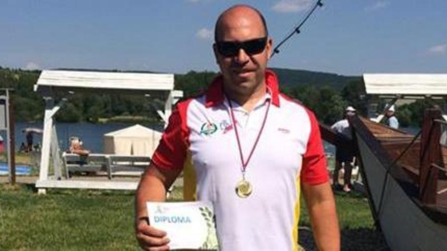 Luelmo logra la medalla de bronce en el C1 (35-39)