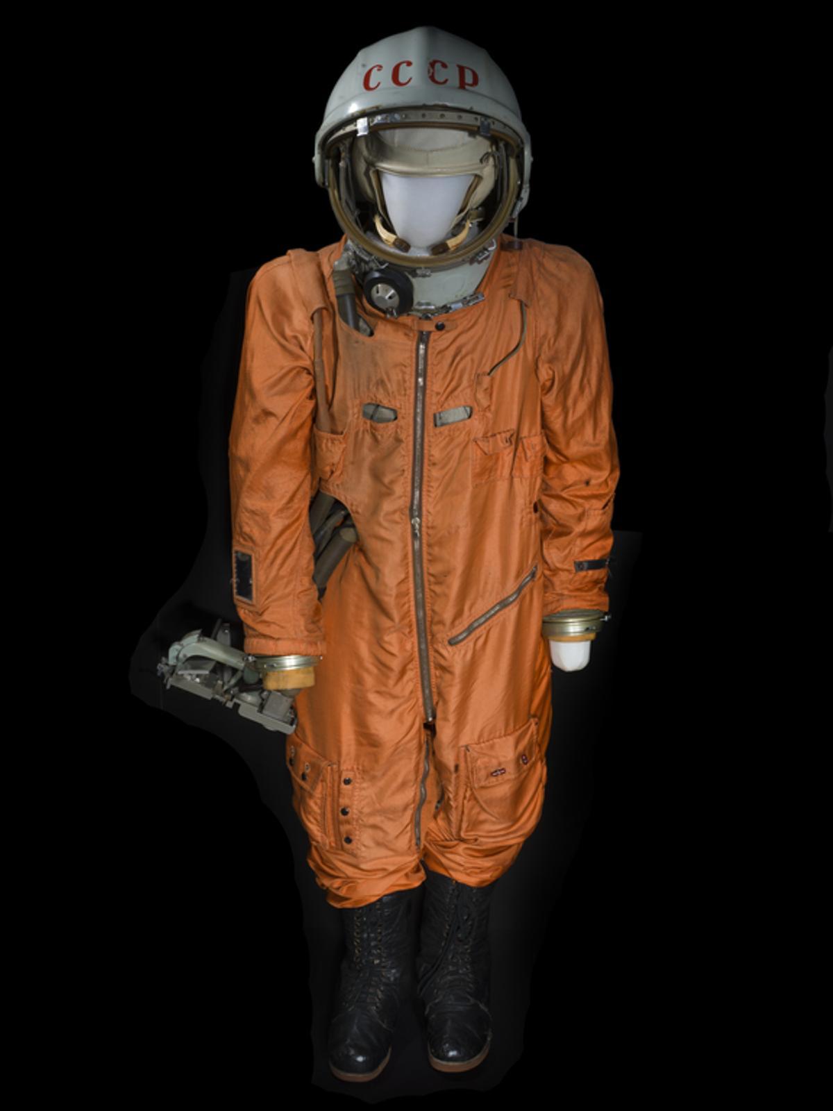 Traje utilizado por Yuri Gagarin en el 61.