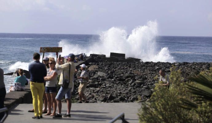 Fuertes vientos en Tenerife.