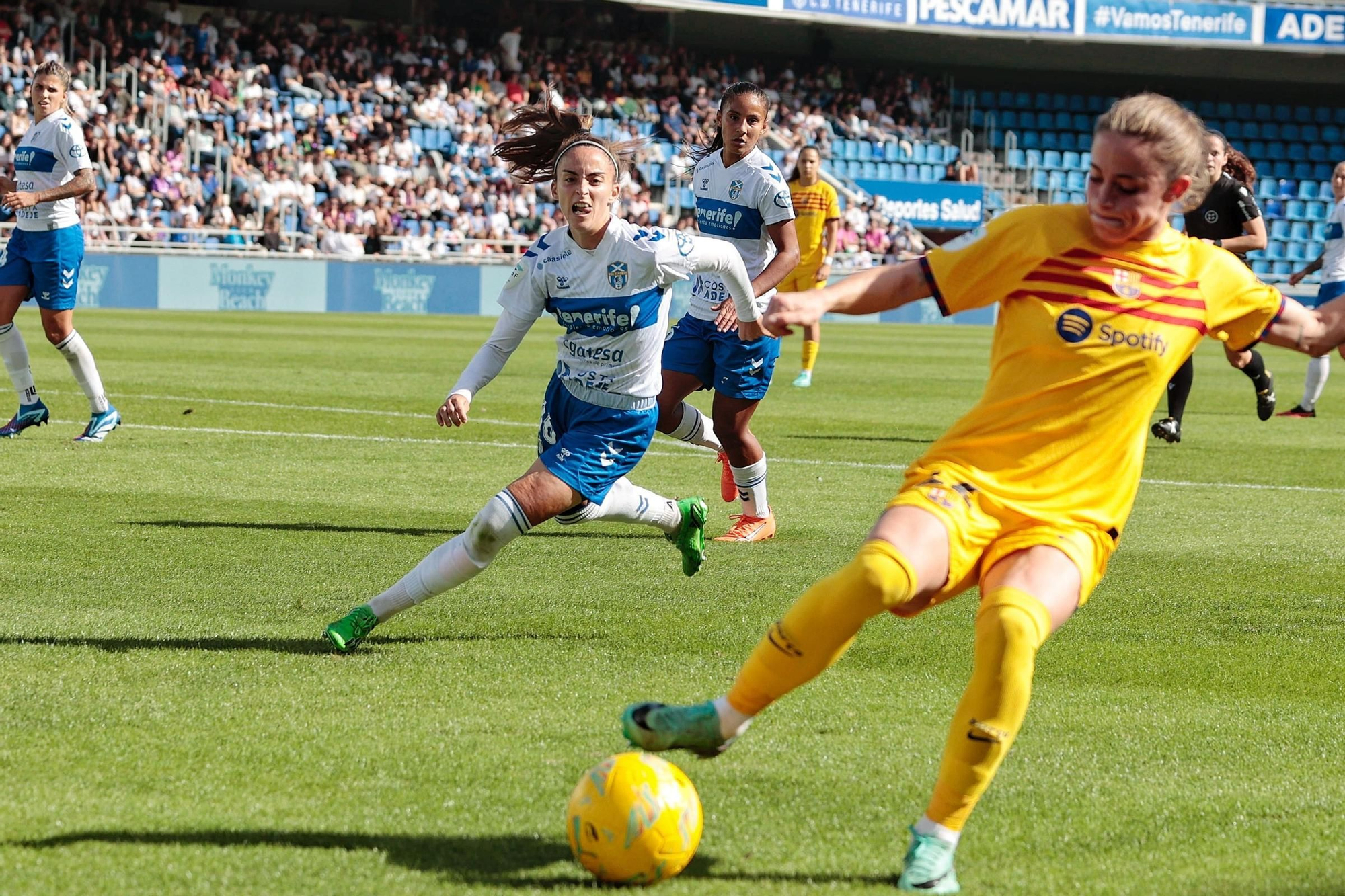 Revive el UD Costa Adeje Tenerife - FC Barcelona en imágenes