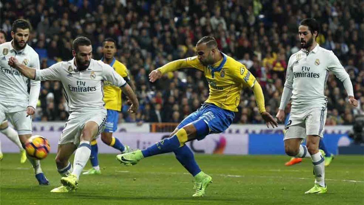 Jesé, en su partido ante el Real Madrid