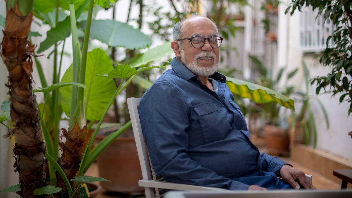 El sociólogo puertorriqueño Ángel ’Chuco’ Quintero tras su conferencia en la Ciutat Invisible.