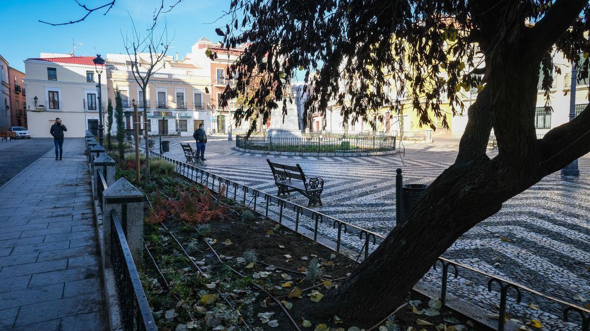 La céntrica plaza de San Andrés, en el Casco Antiguo.