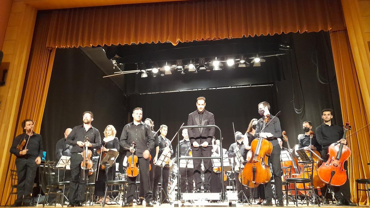 Los músicos deleitaron en el concierto de presentación del Sonafilm del próximo verano