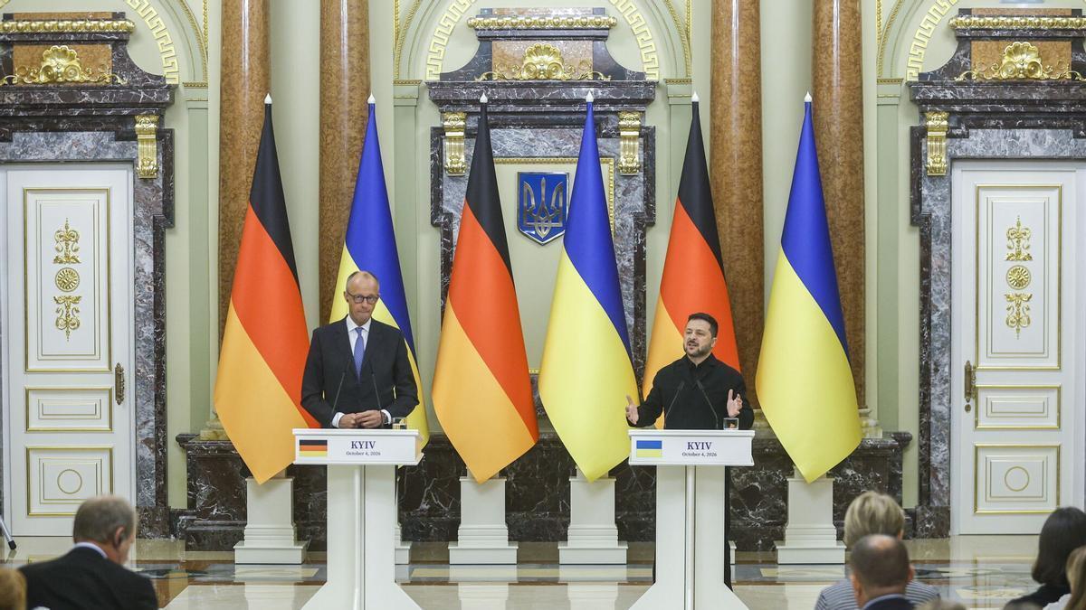 Zelenski y Merz cierran varios acuerdos y paquetes de ayuda a Kiev por valor de más de 8.500 millones