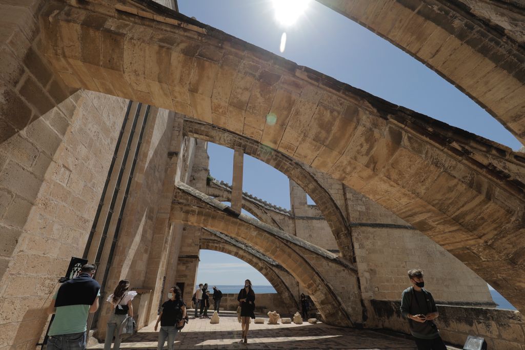 Vuelven las visitas a las terrazas de la Catedral de Mallorca