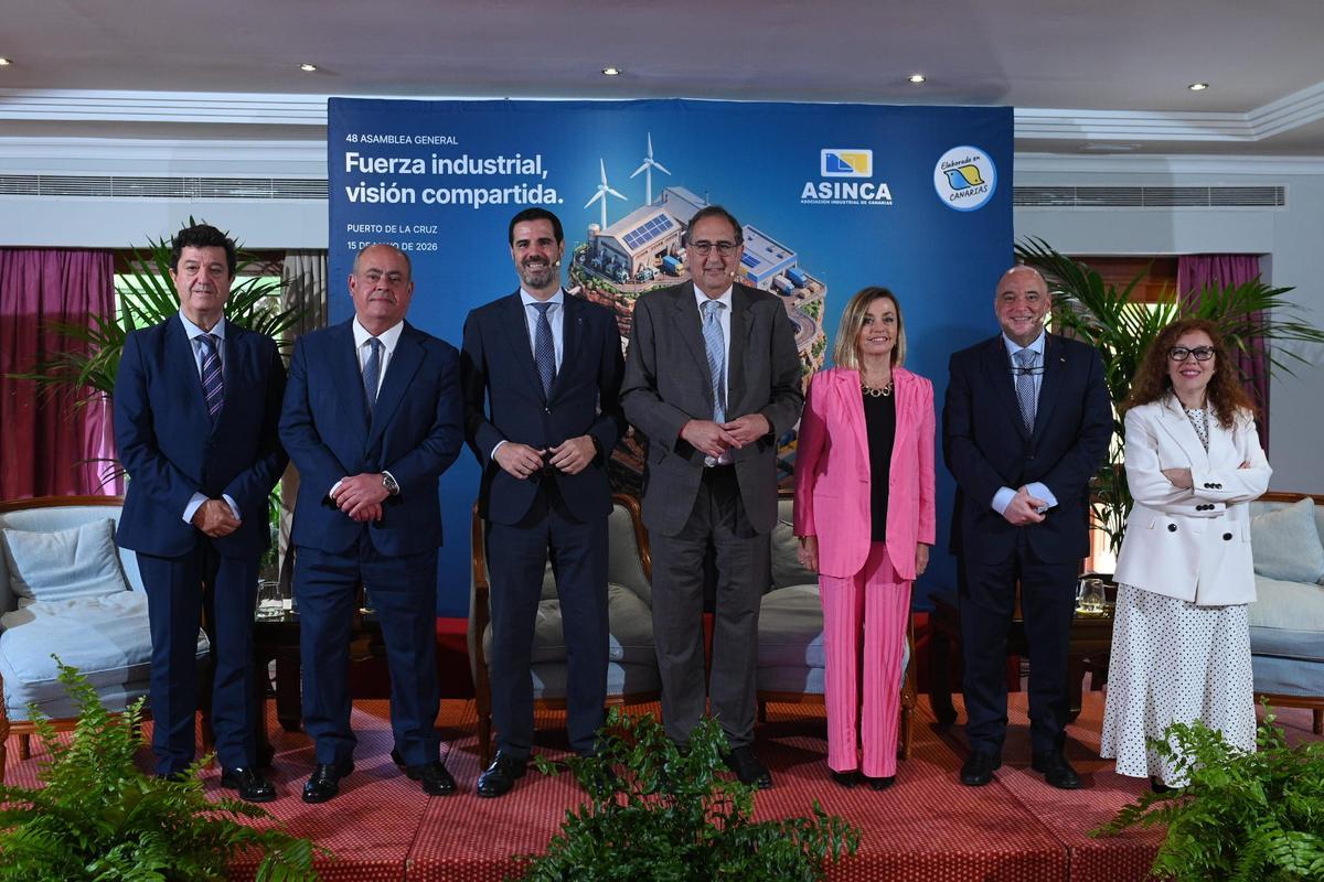 Asamblea de Asinca en el Hotel Botánico de Puerto de la Cruz, en Tenerife.