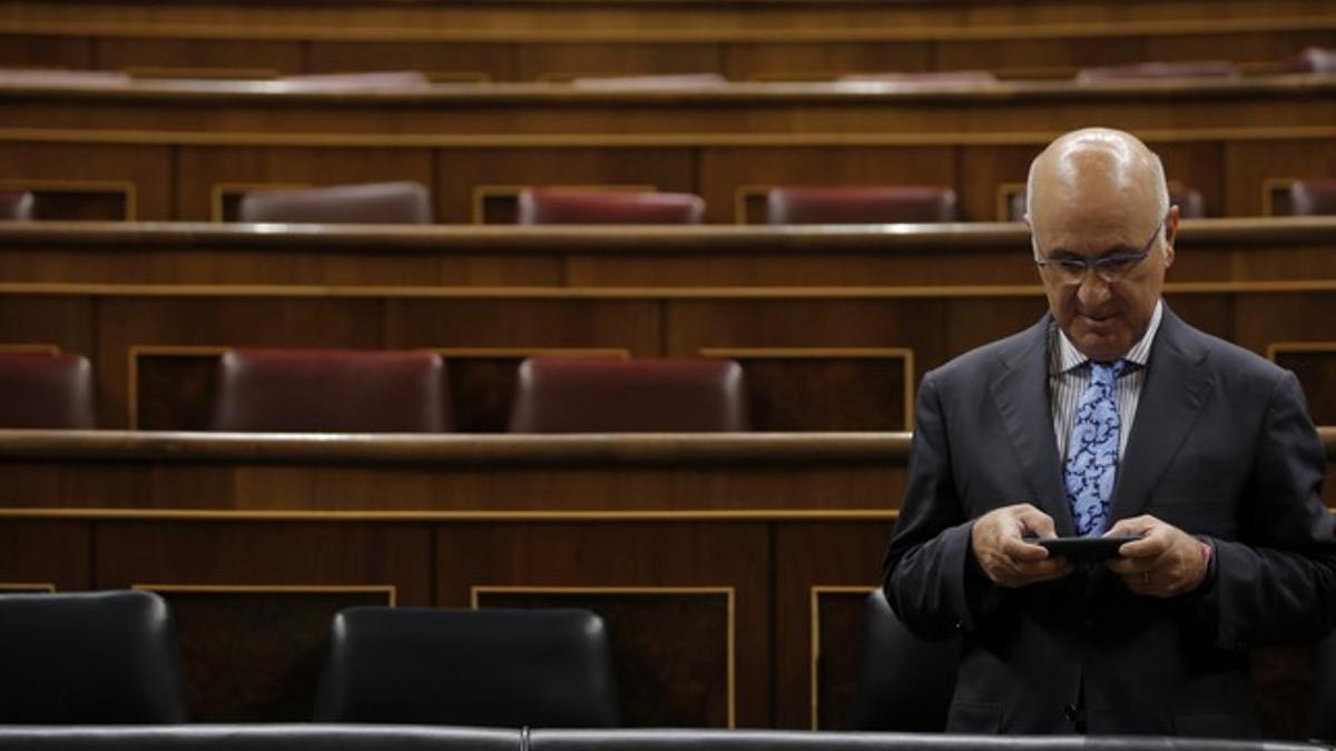 Josep Antoni Duran Lleida, en el Congreso.