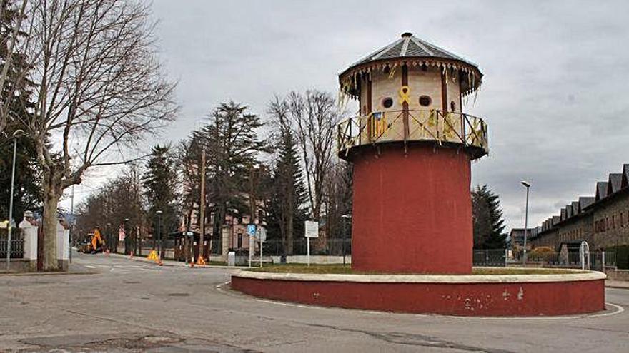 Les obres de remodelació dels carrers del voltant de l&#039;estany i d&#039;accés a l&#039;Hospital de Cerdanya