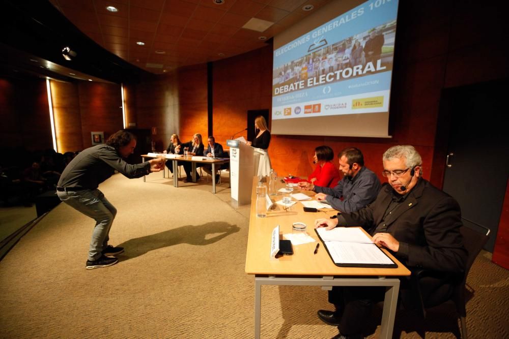 Debate electoral en el Club Diario de Ibiza